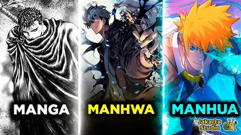 Sự khác nhau giữa Manga, Manhwa và Manhua