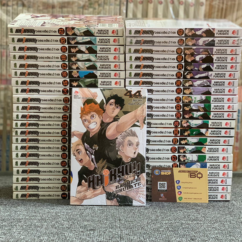 Bộ Haikyuu!! tập 1–20 bản tiếng Việt (NXB Kim Đồng)