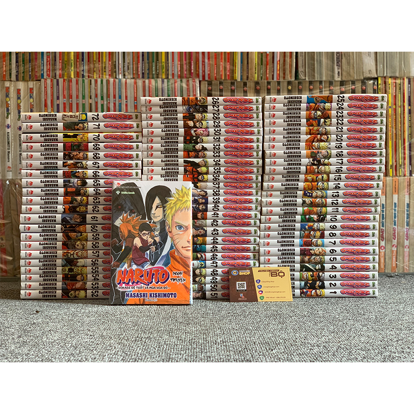 Bộ Naruto tập 1–25 bản tiếng Việt (NXB Kim Đồng)