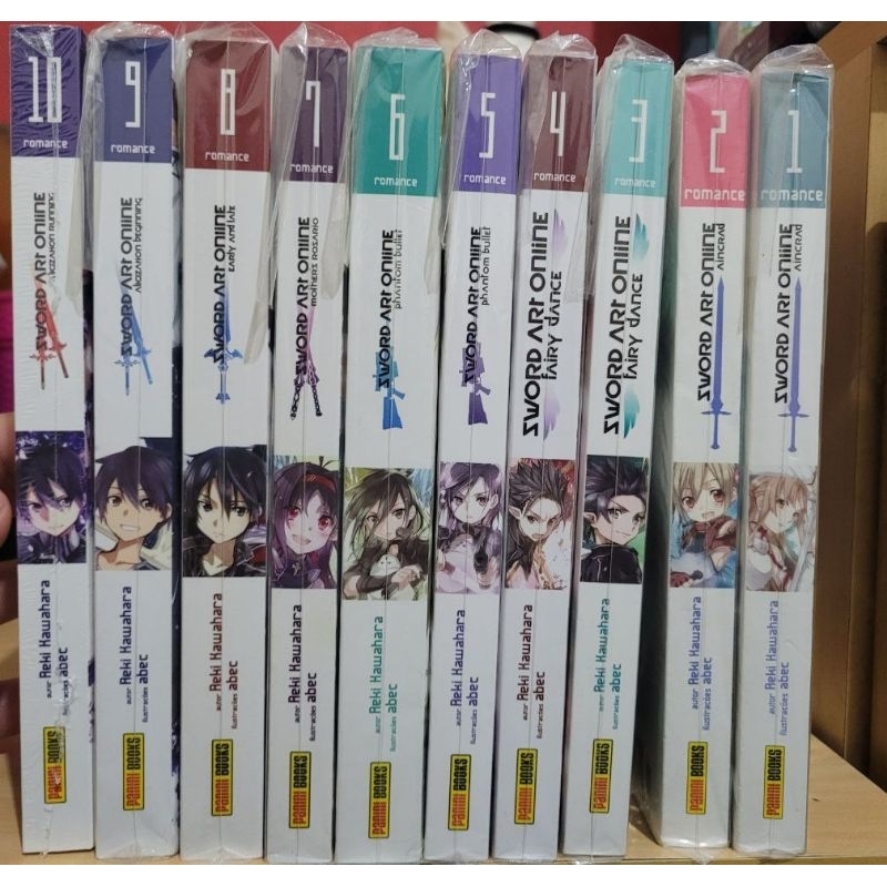 Light Novel Sword Art Online tập 1–10 bản tiếng Việt